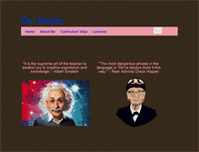 Tablet Screenshot of drhertz.org